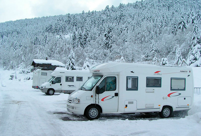 Campings para ir a esquiar
